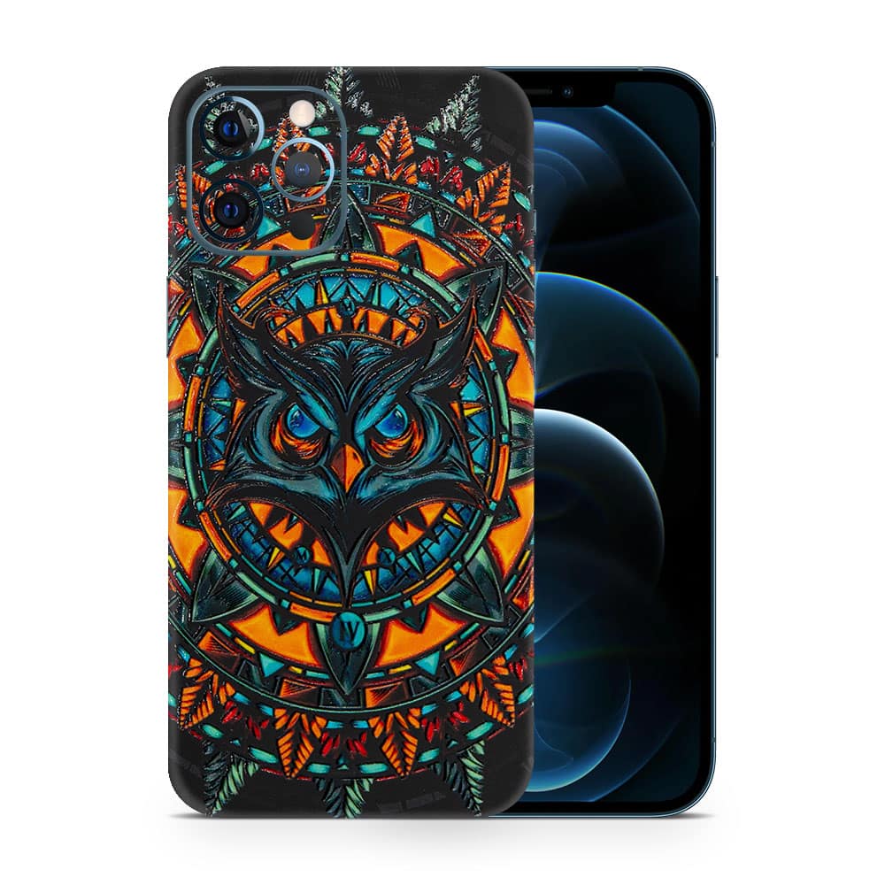 Iphone 12 pro max owl 3d skin wrapitskin
