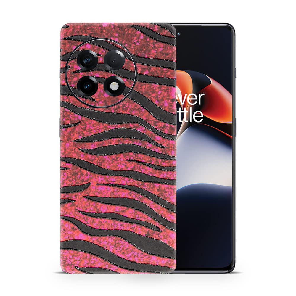 Oneplus 11r red zebra 3d skin wrapitskin