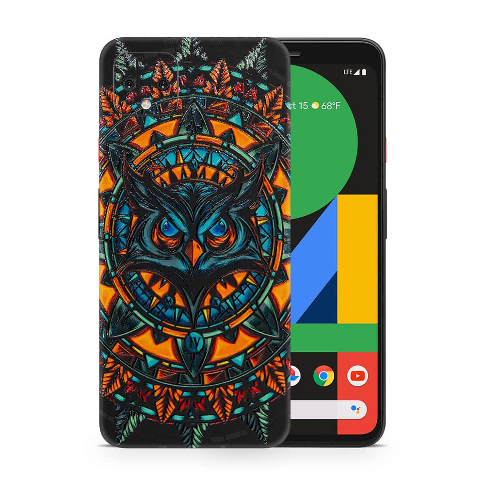 Pixel 4 xl owl 3d skin wrapitskin