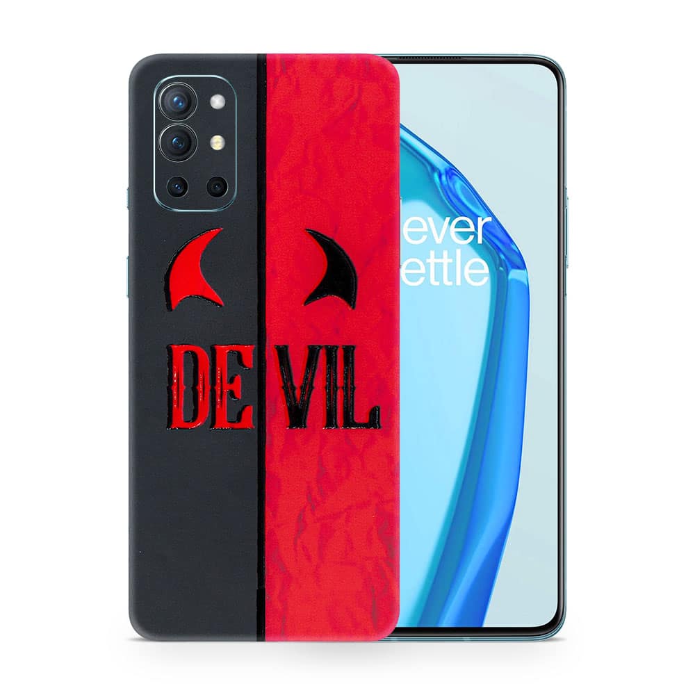Oneplus 9r devil 3d skin wrapitskin