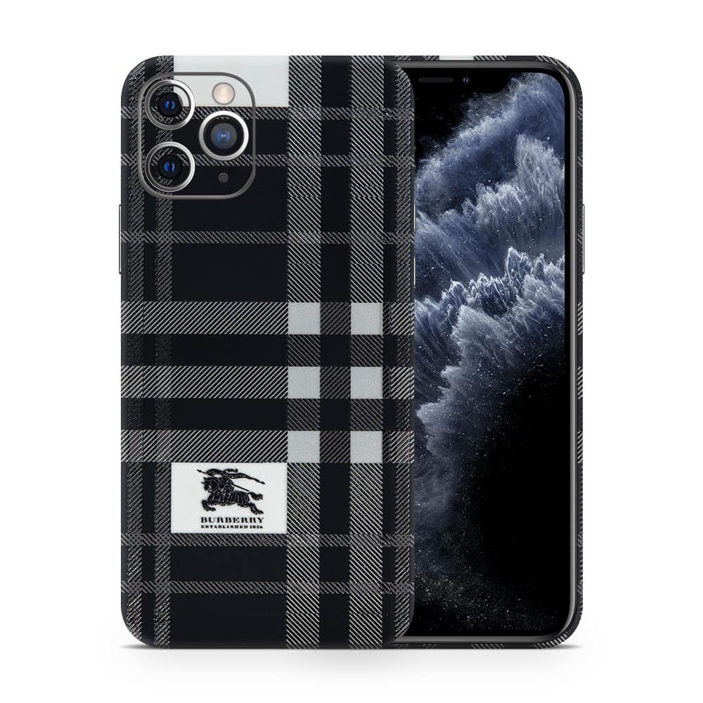 Iphone 11 pro max burberry 3d skin wrapitskin