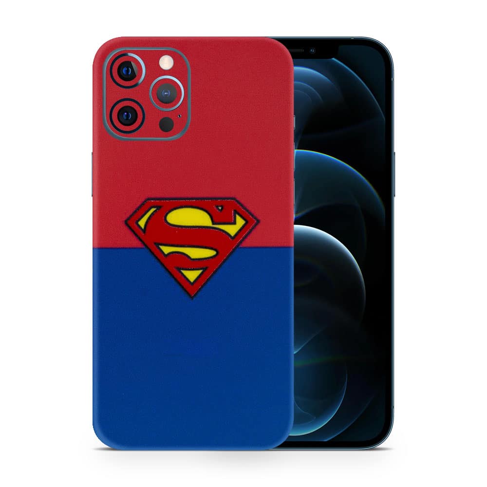 Iphone 12 pro max superman 3d skin wrapitskin