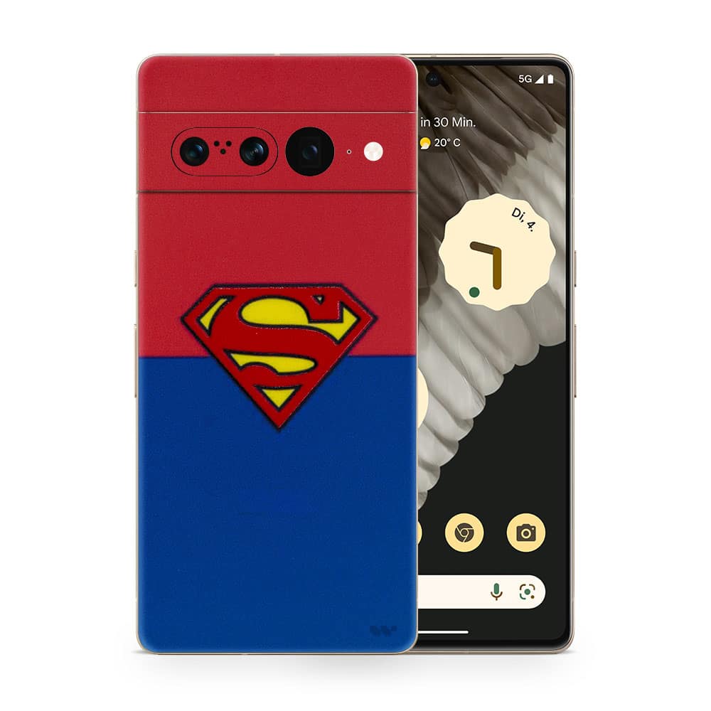 Pixel 7 pro superman 3d skin wrapitskin