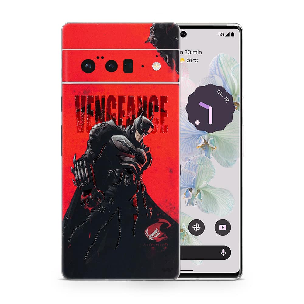 Pixel 6 pro batman’s vengeancer 3d skin wrapitskin