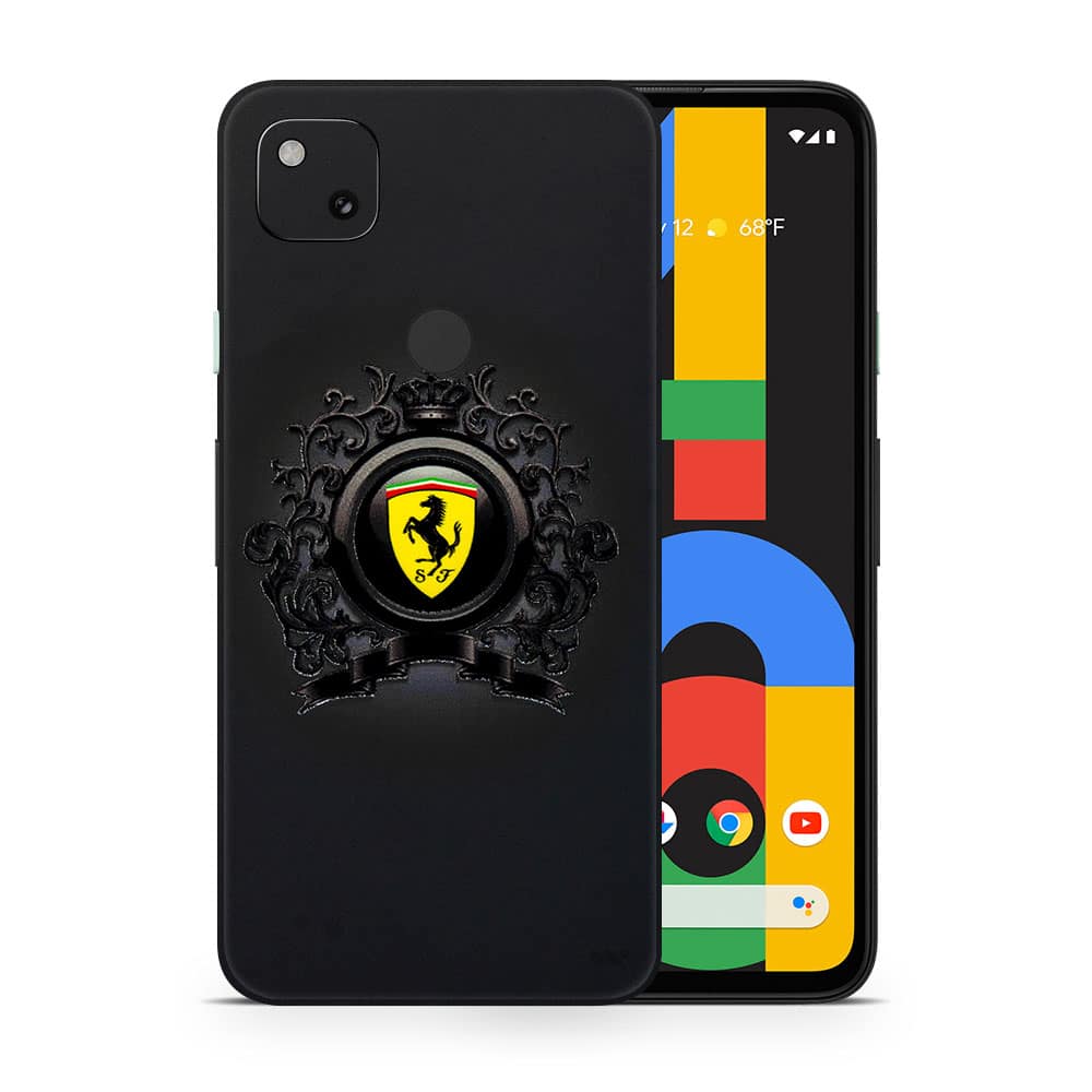 Pixel 4a ferrari 3d skin wrapitskin