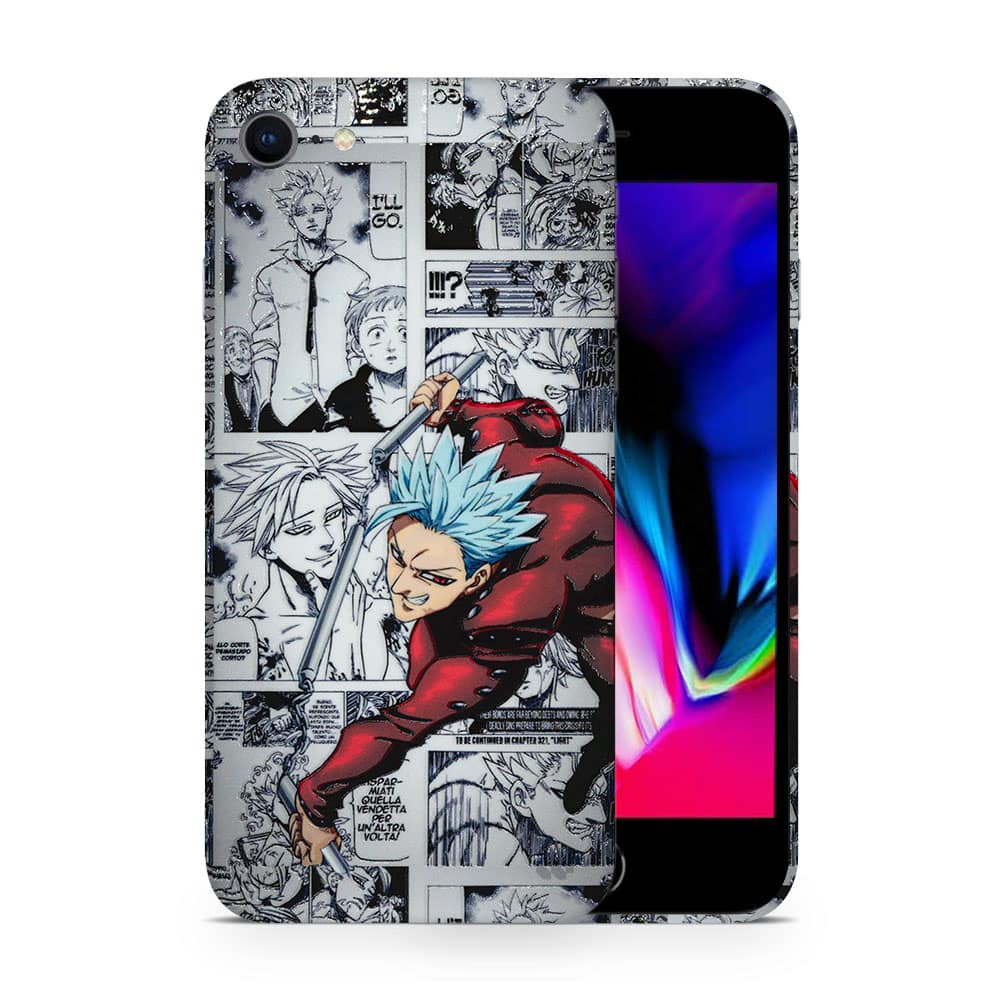 Iphone 8 ban sds 3d skin wrapitskin