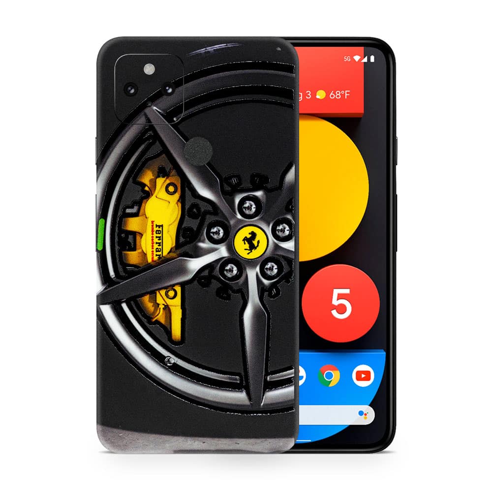 Pixel 5 ferrari rim 3d skin wrapitskin