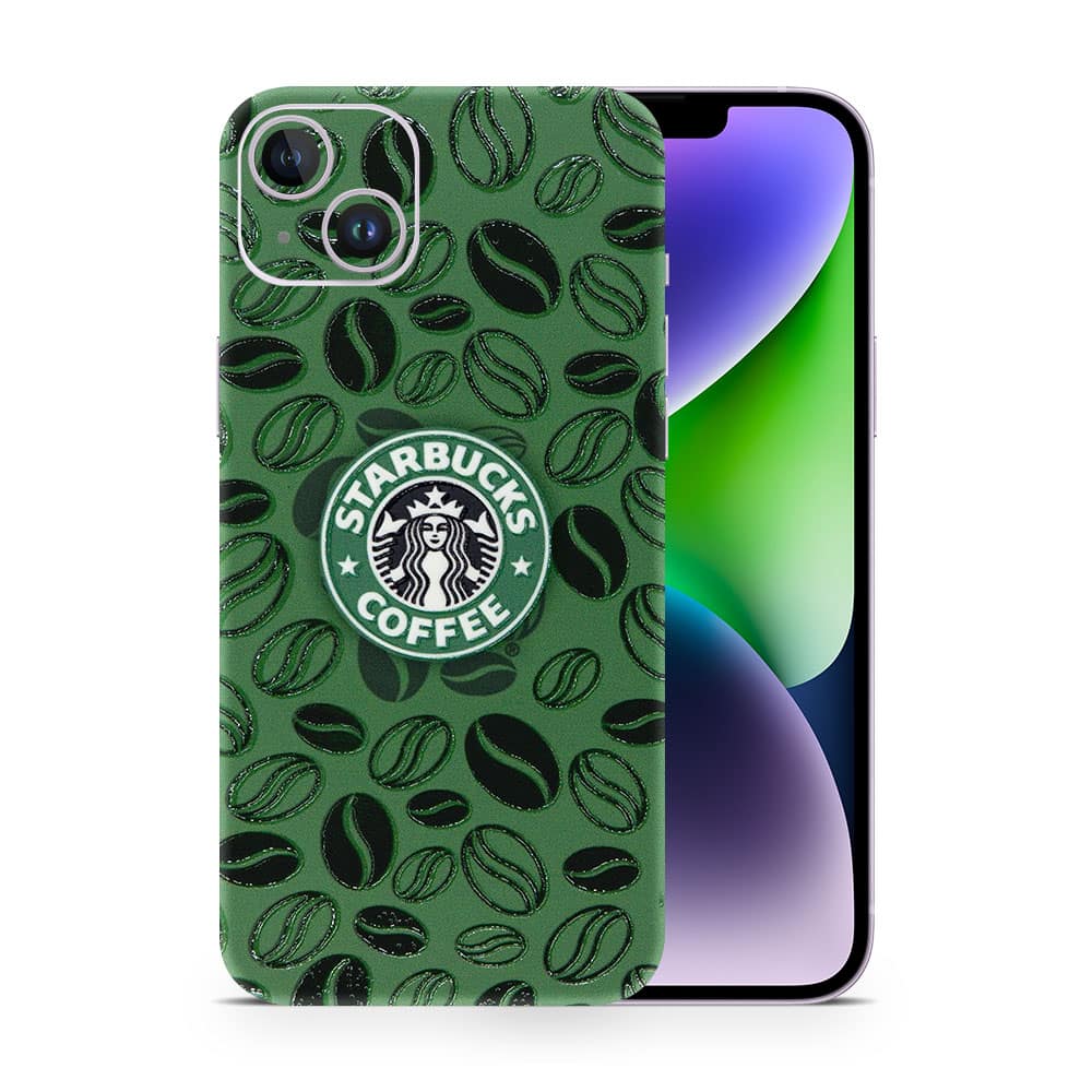 Iphone 14 plus starbucks 3d skin wrapitskin