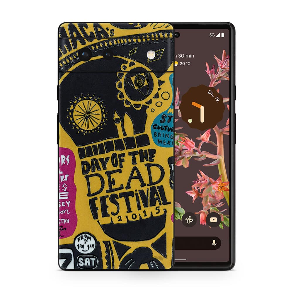 Pixel 6 street festival 3d skin wrapitskin