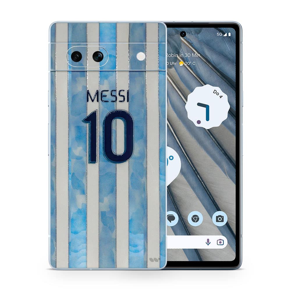 Pixel 7a messi 3d skin wrapitskin