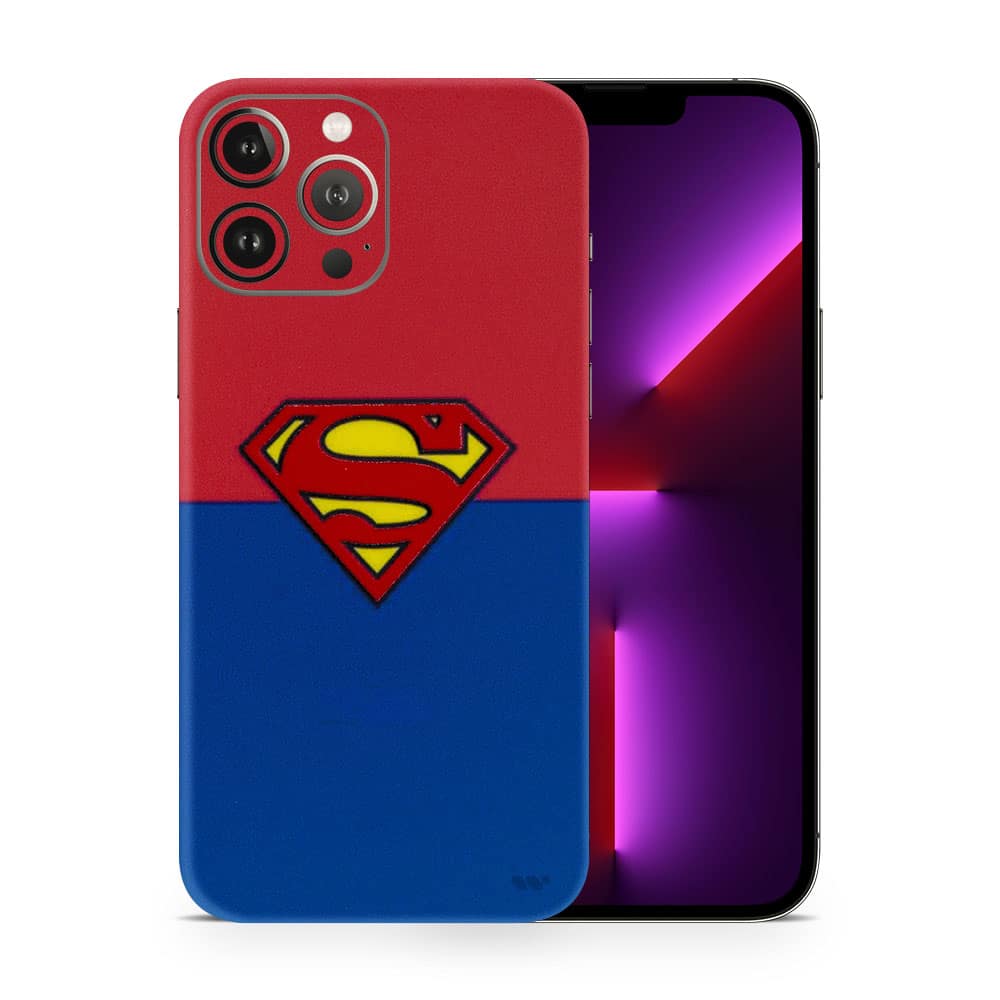 Iphone 13 pro max superman 3d skin wrapitskin