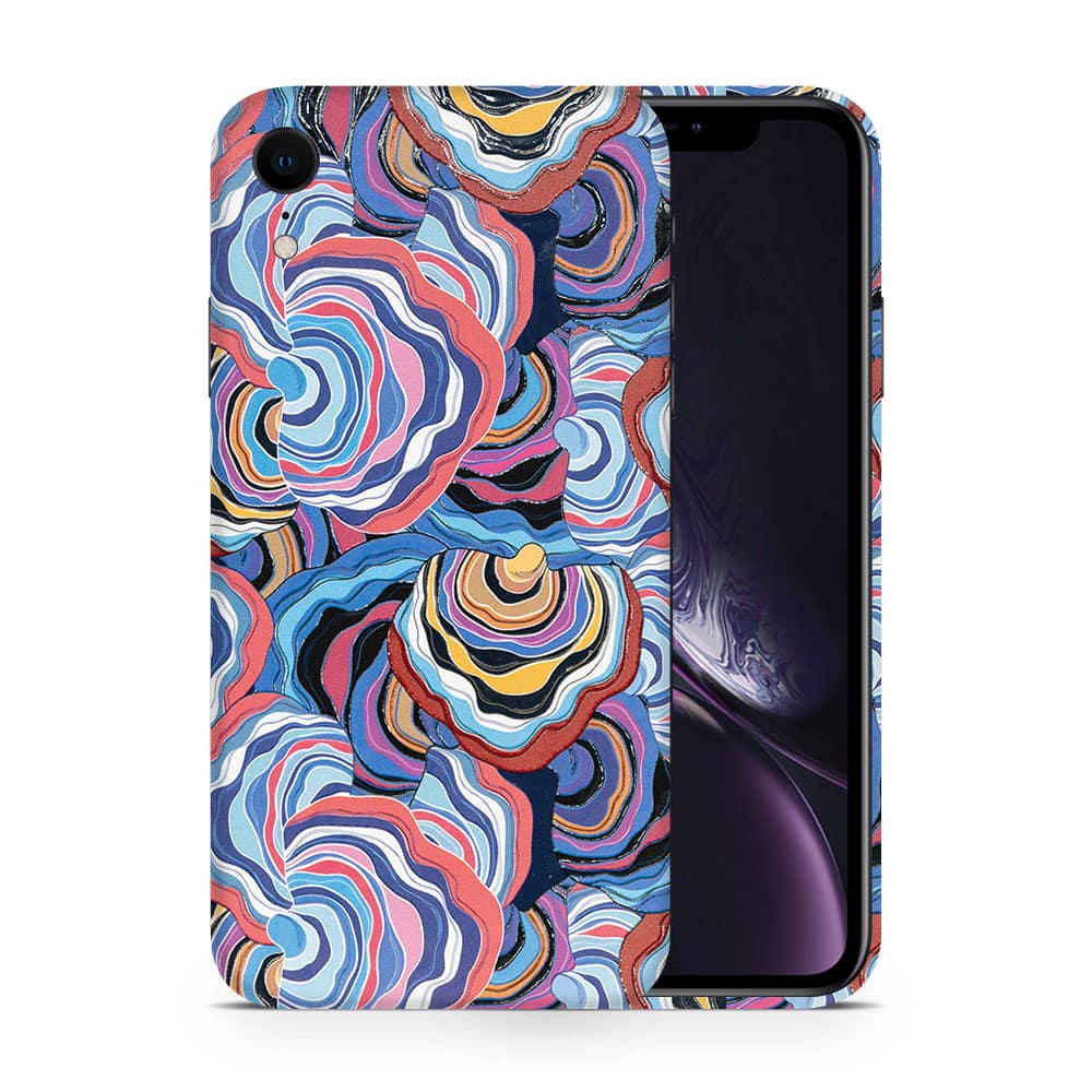 Iphone xr abstract multicolor 3d skin wrapitskin