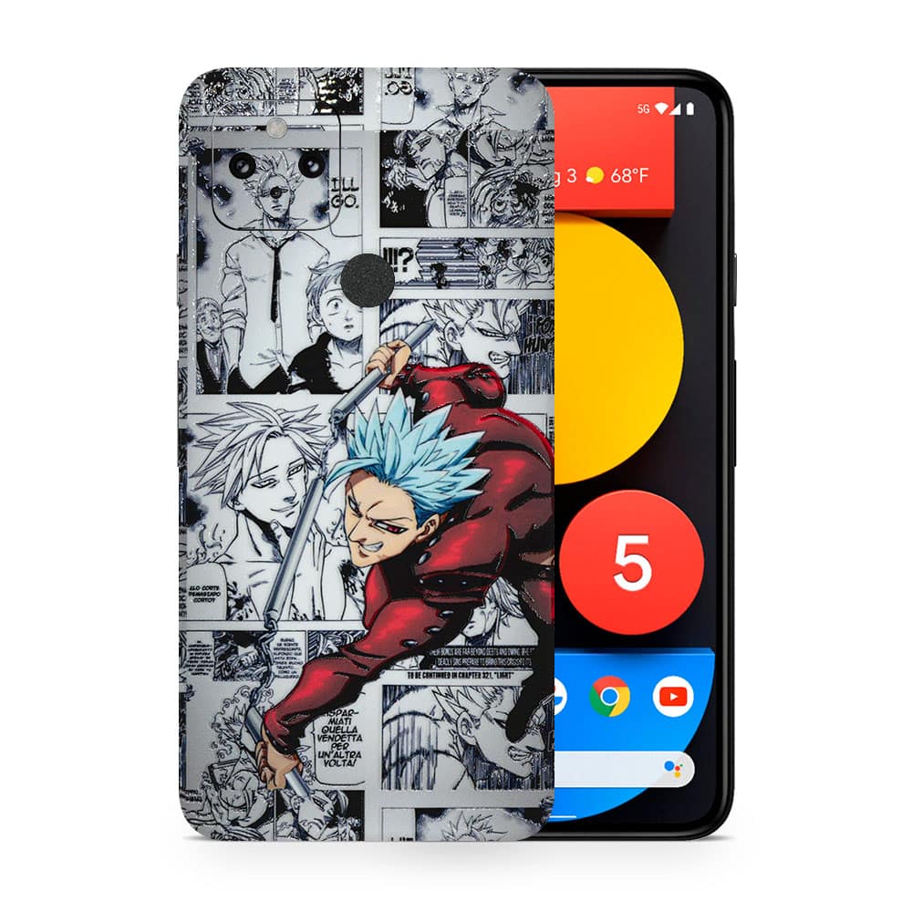 Pixel 5 ban sds 3d skin wrapitskin