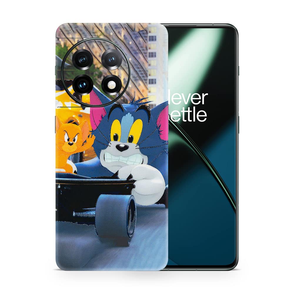 Oneplus 11 tom and jerry 3d skin wrapitskin