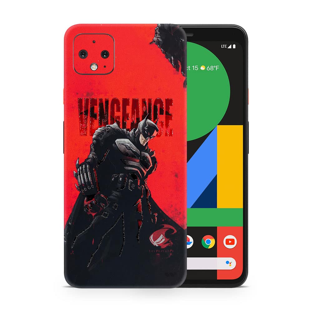 Pixel 4 xl batman’s vengeancer 3d skin wrapitskin