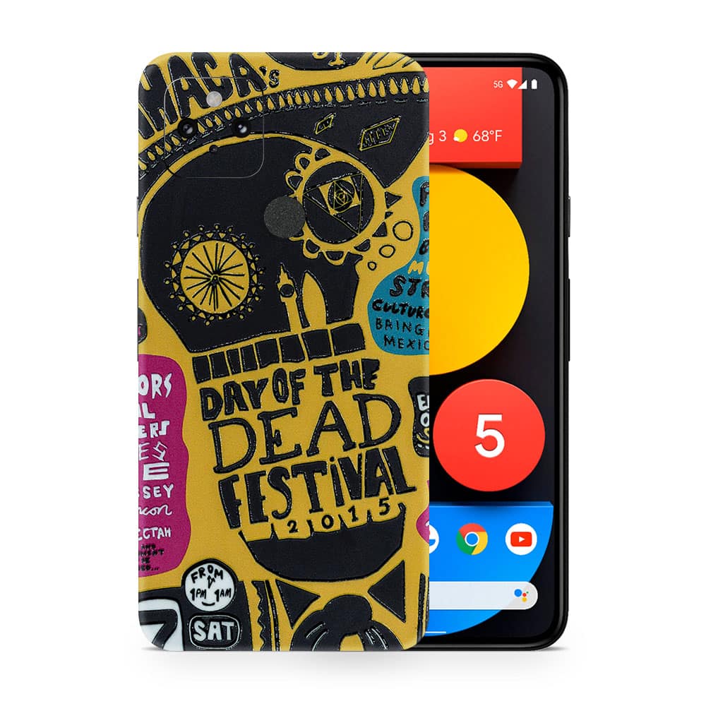 Pixel 5 street festival 3d skin wrapitskin