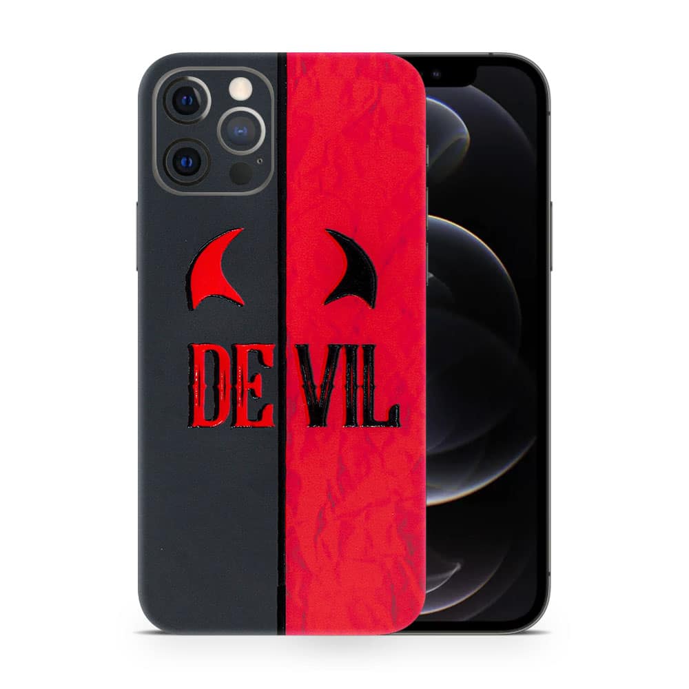 Iphone 12 pro devil 3d skin wrapitskin