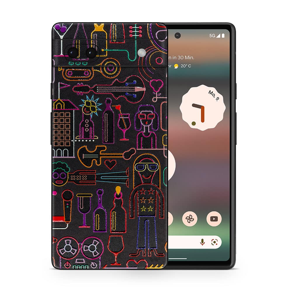 Pixel 6a inca art 3d skin wrapitskin