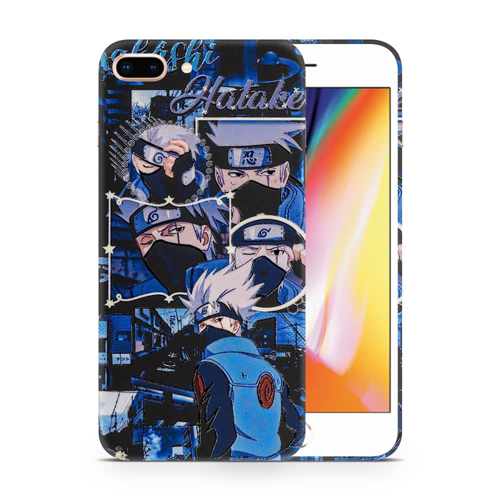 Iphone 8 plus kakashi hatake 3d skin wrapitskin