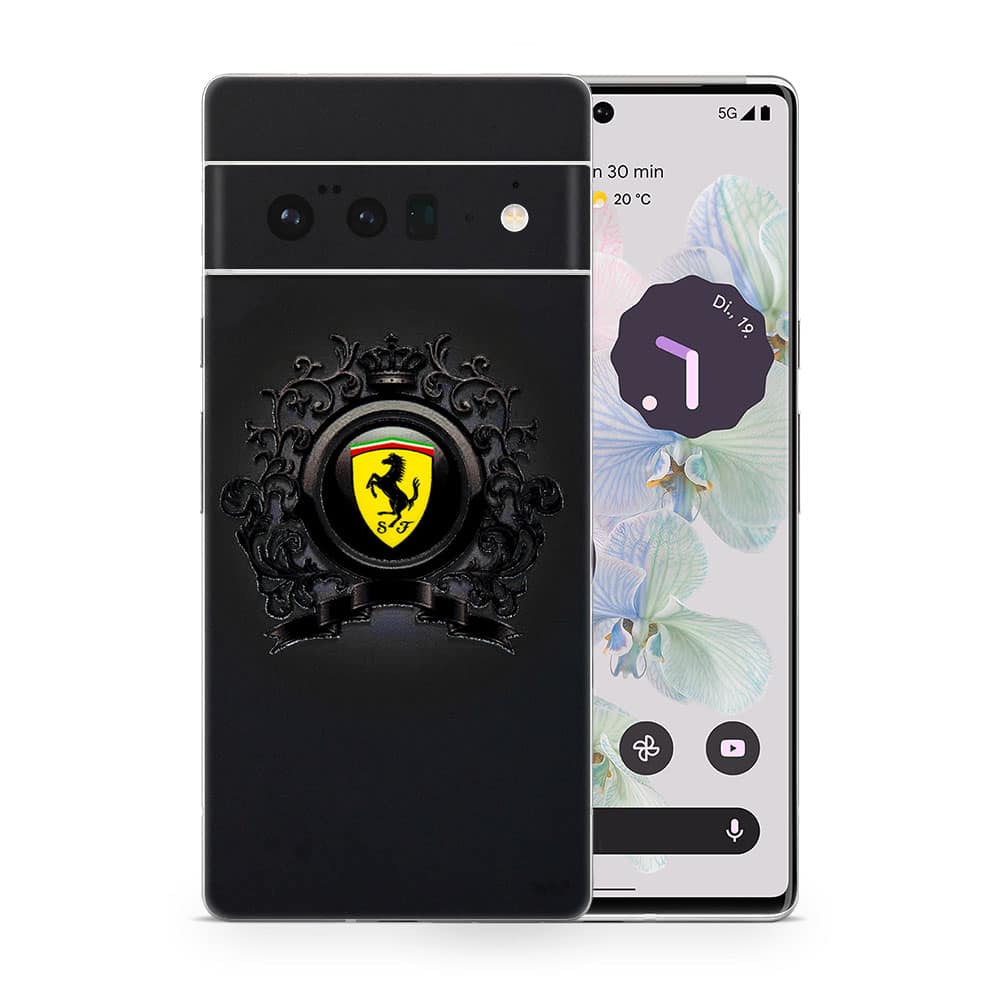 Pixel 6 pro ferrari 3d skin wrapitskin
