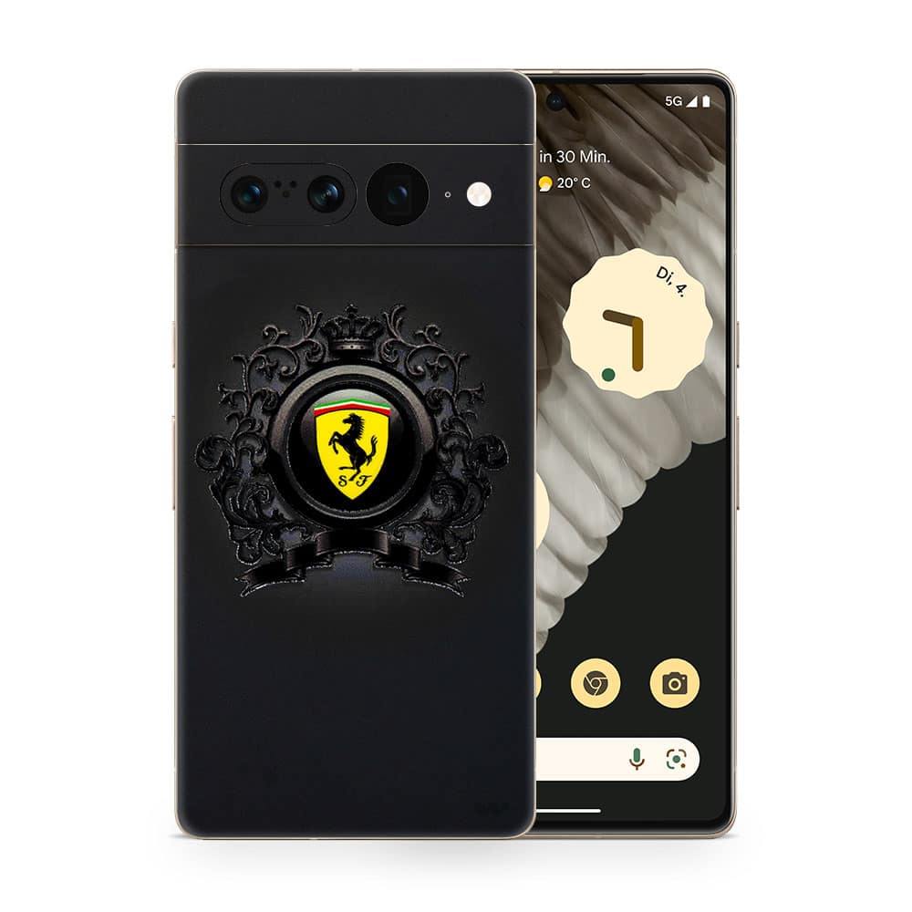 Pixel 7 pro ferrari 3d skin wrapitskin