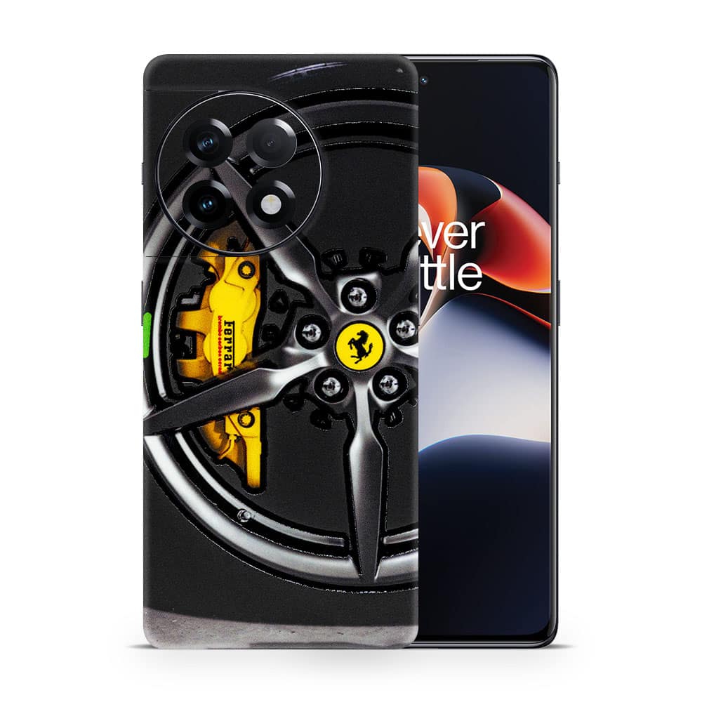 Oneplus 11r ferrari rim 3d skin wrapitskin