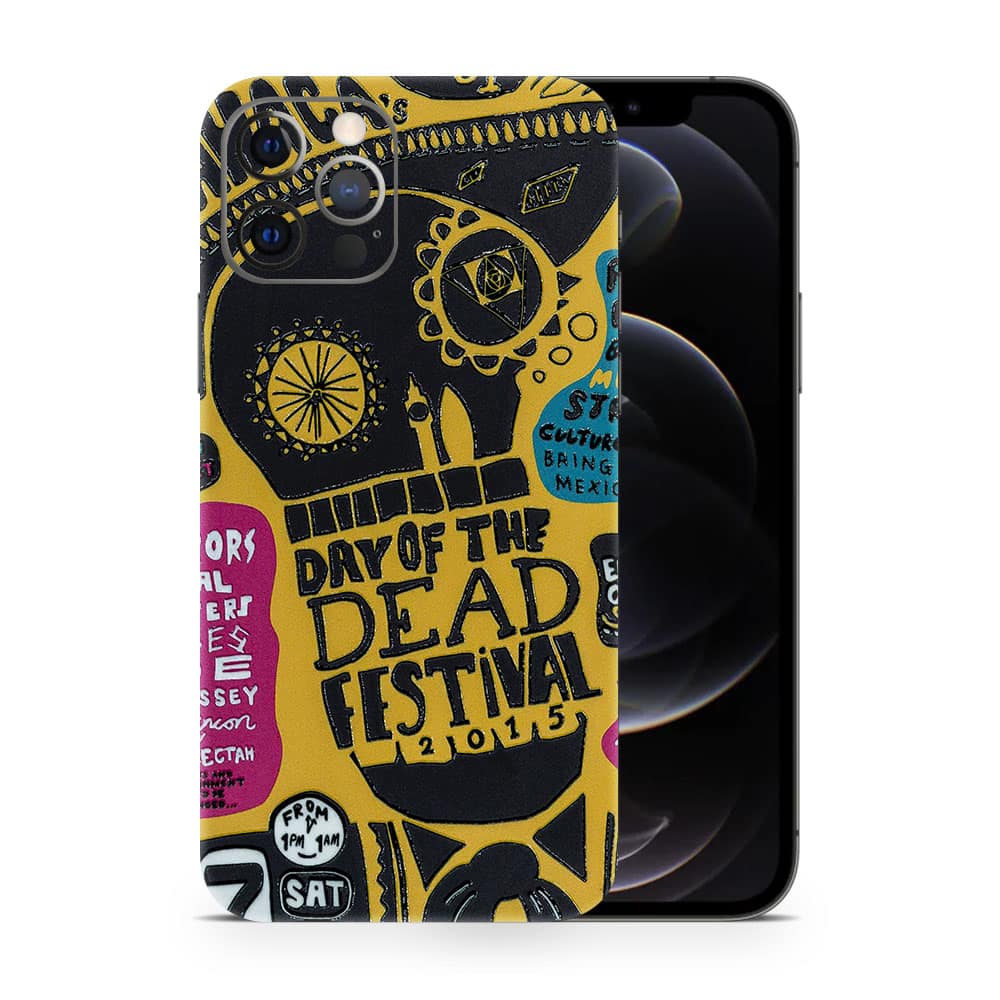 Iphone 12 pro street festival 3d skin wrapitskin