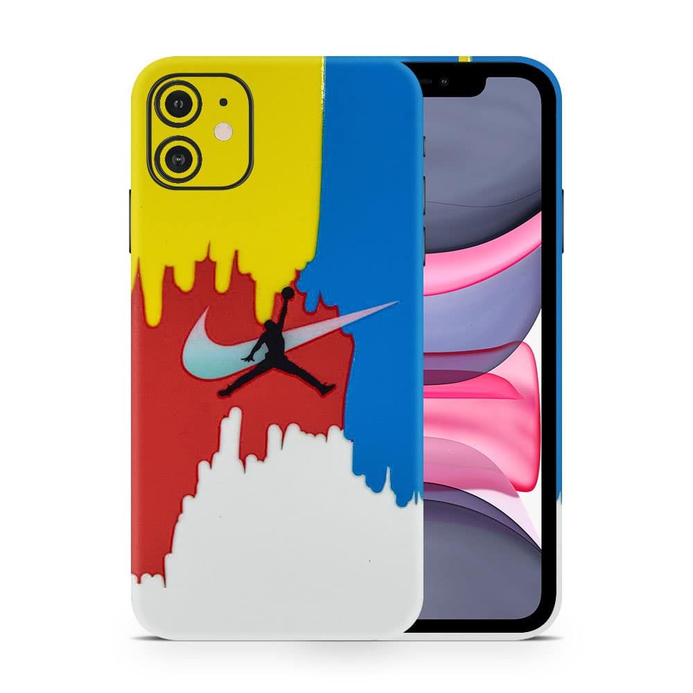 Iphone 11 nike jordan 3d skin wrapitskin