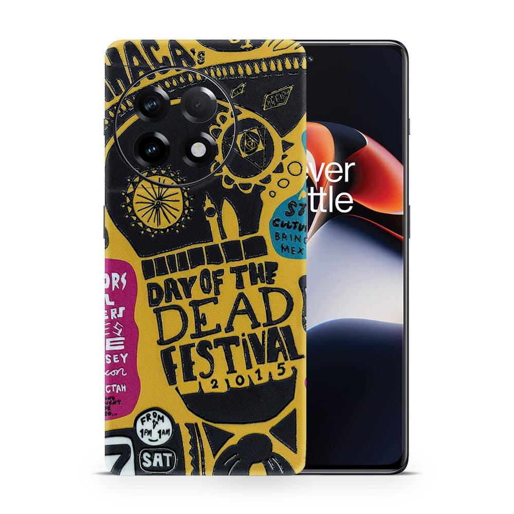 Oneplus 11r street festival 3d skin wrapitskin