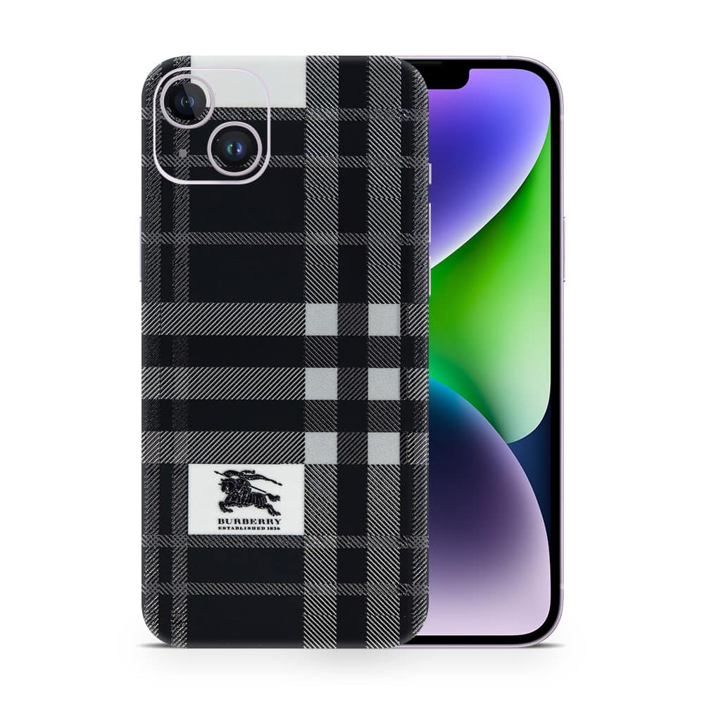Iphone 14 plus burberry 3d skin wrapitskin