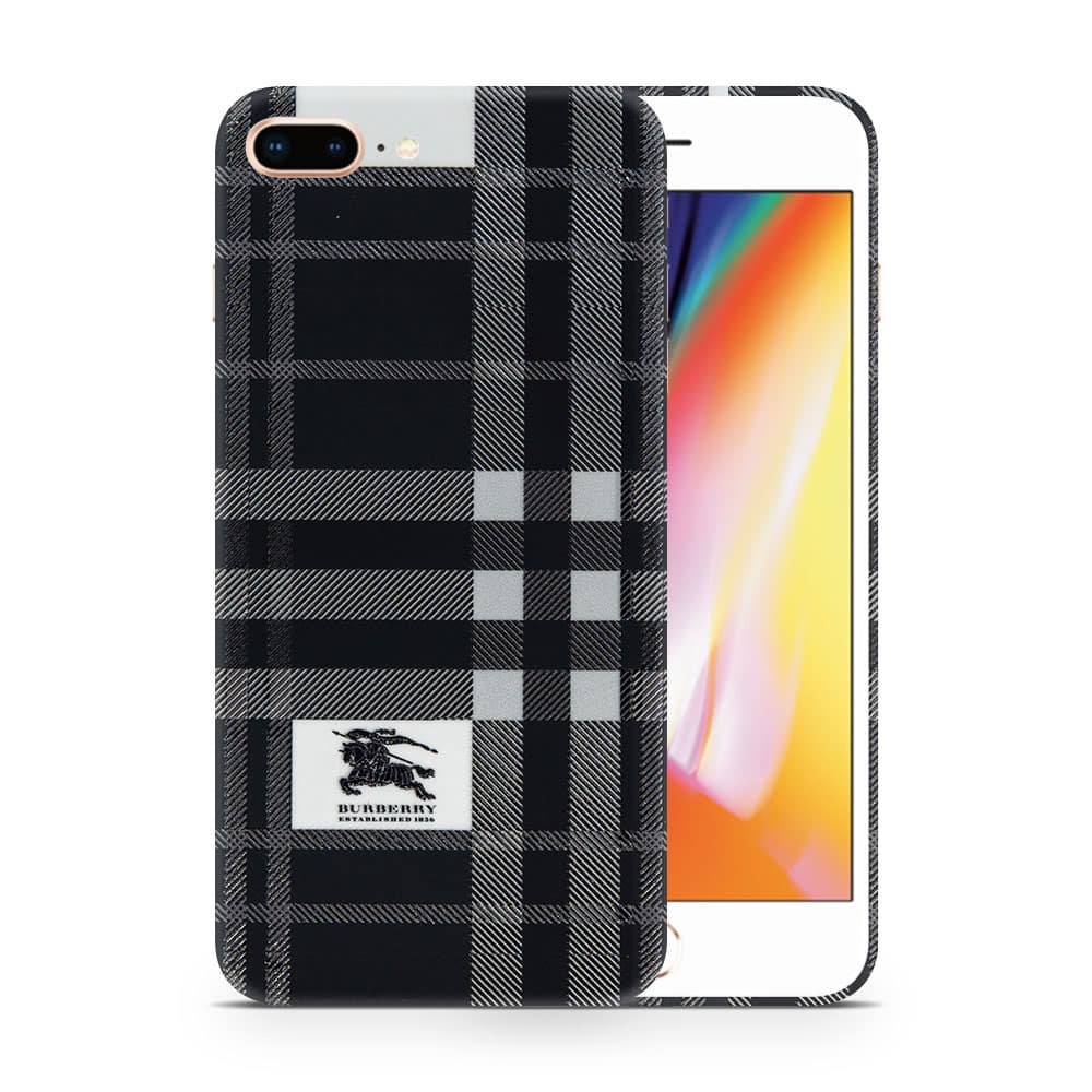 Iphone 8 plus burberry 3d skin wrapitskin