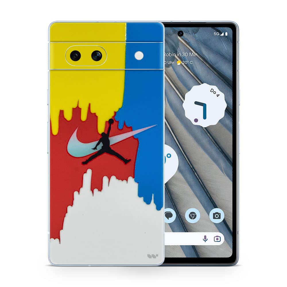 Pixel 7a nike jordan 3d skin wrapitskin