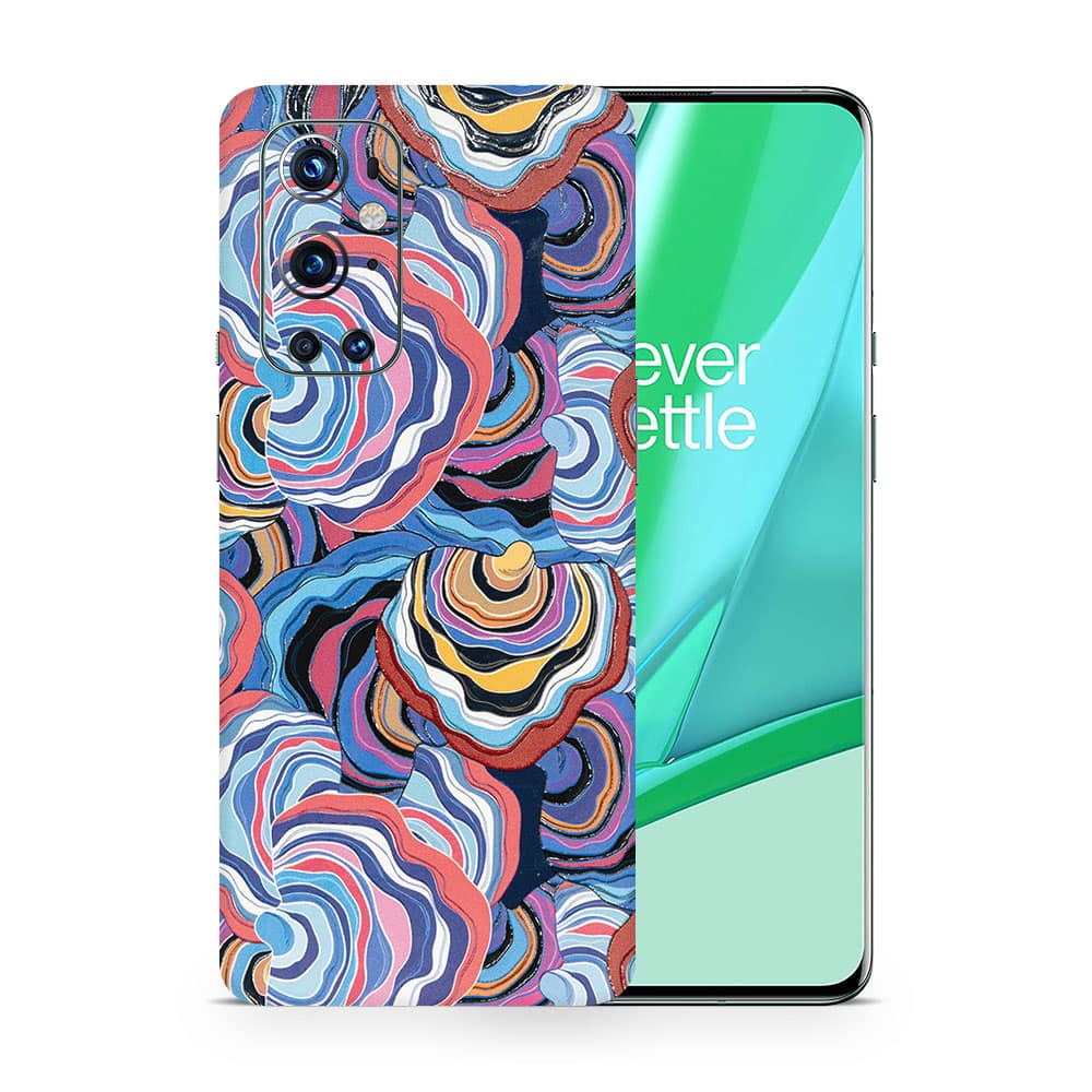 Oneplus 9 pro abstract multicolor 3d skin wrapitskin
