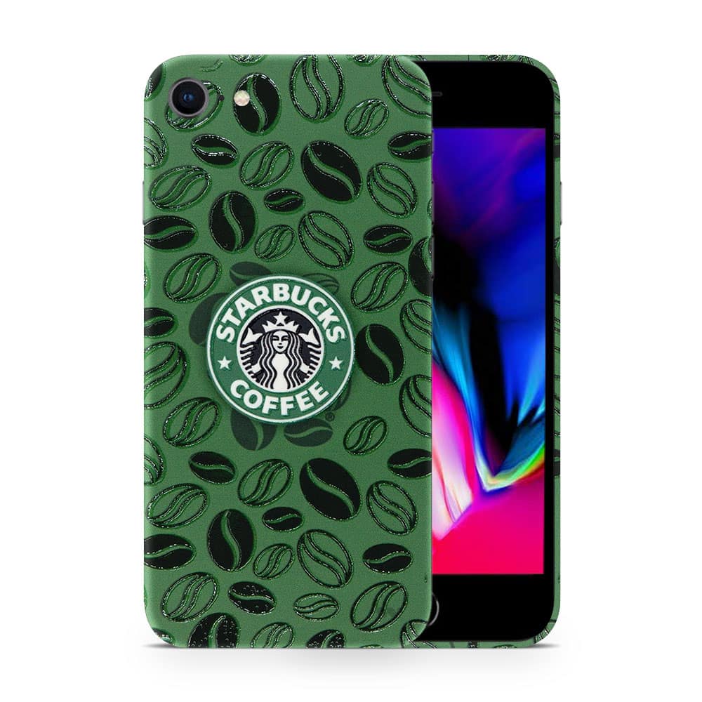 Iphone 8 starbucks 3d skin wrapitskin