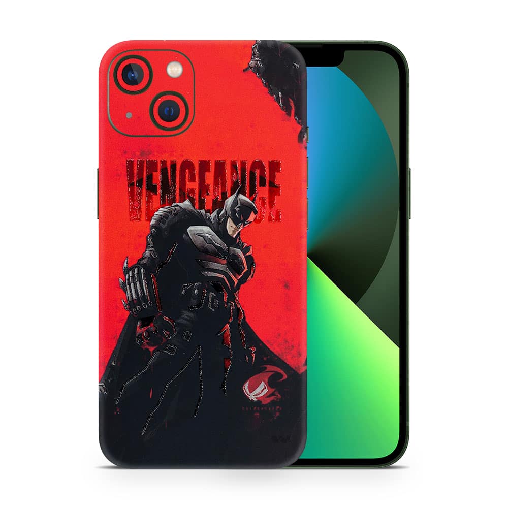 Iphone 13 batman’s vengeancer 3d skin wrapitskin