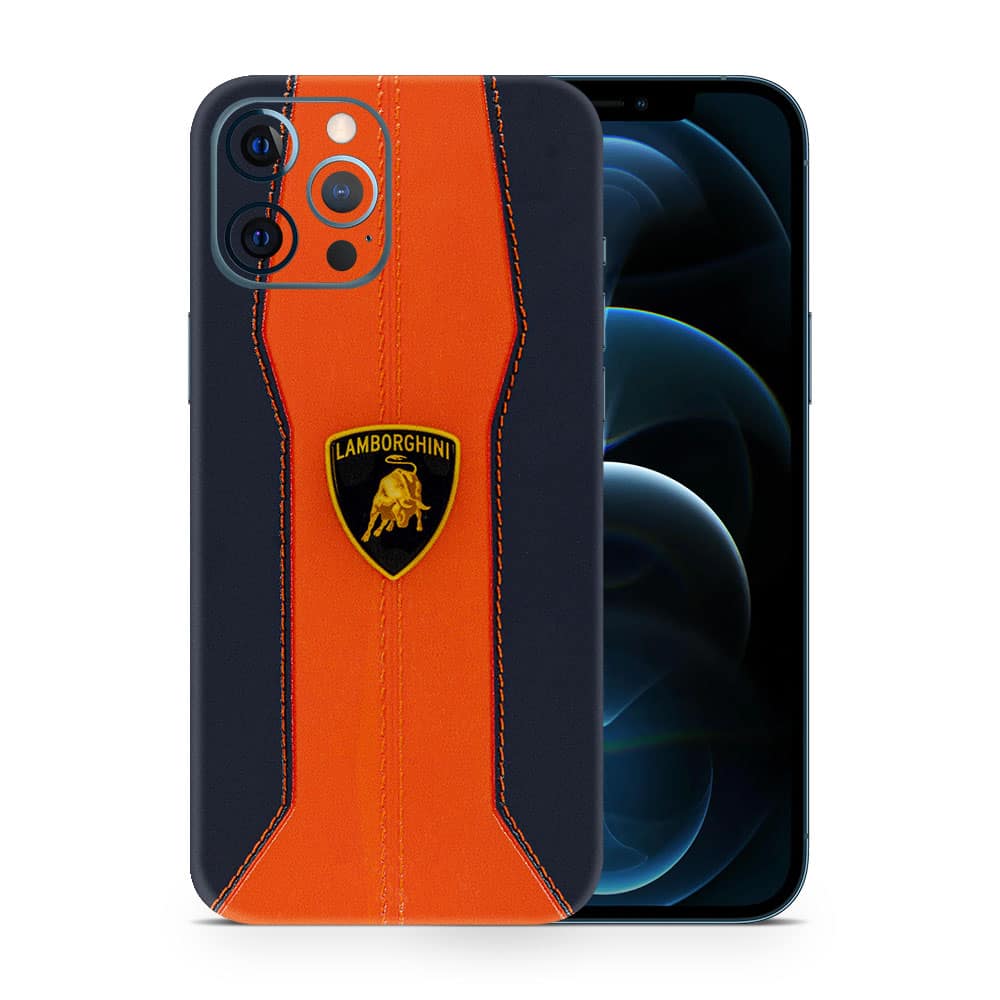Iphone 12 pro max lamborghini 3d skin wrapitskin