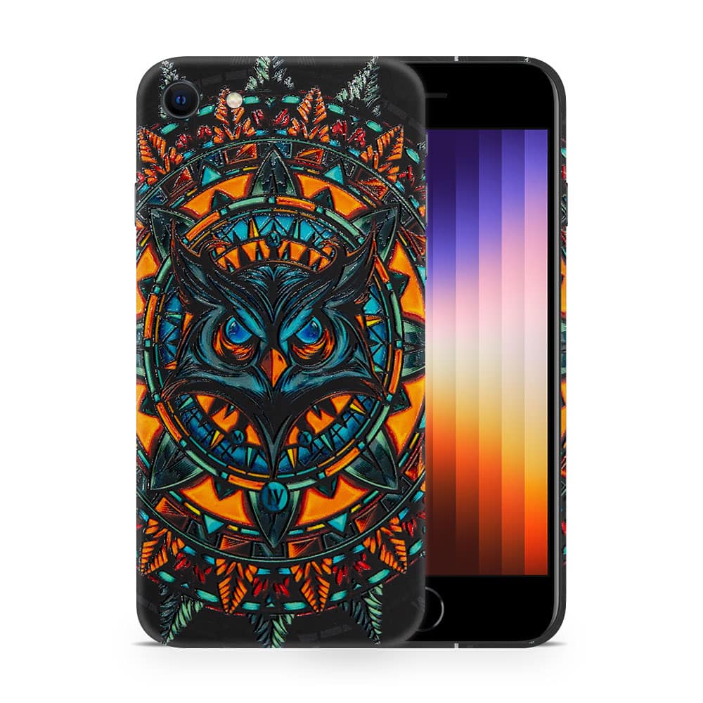 Iphone se 2020 owl 3d skin wrapitskin