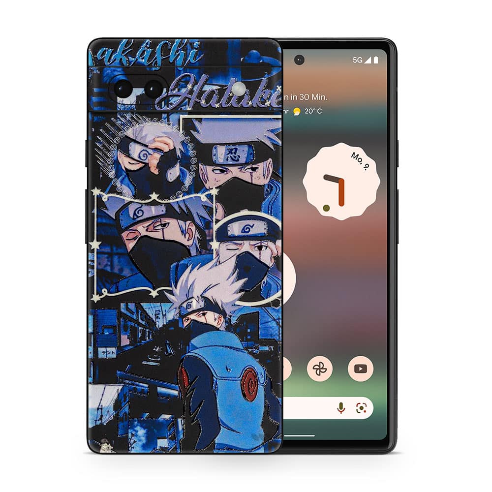 Pixel 6a kakashi hatake 3d skin wrapitskin
