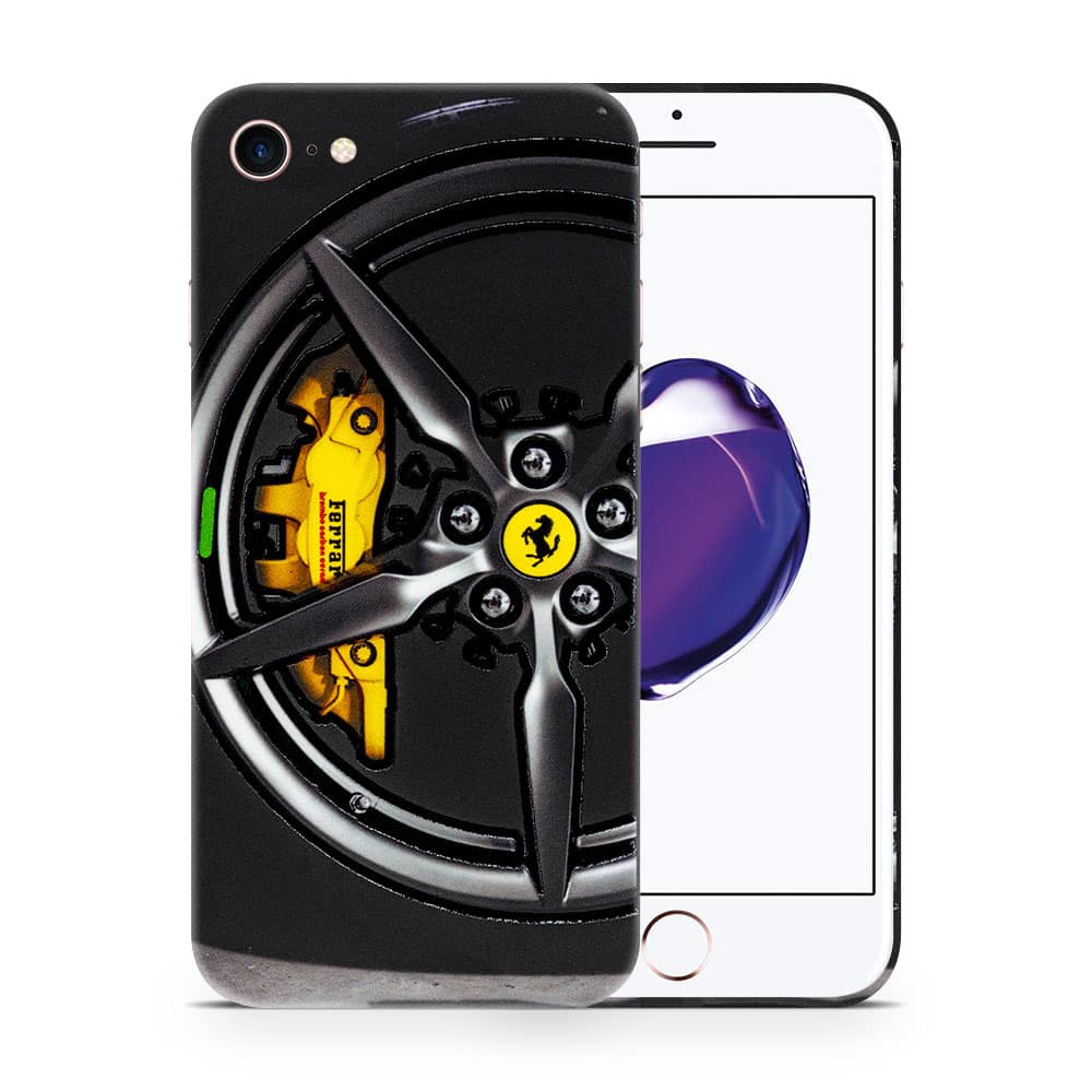 Iphone 7 ferrari rim 3d skin wrapitskin