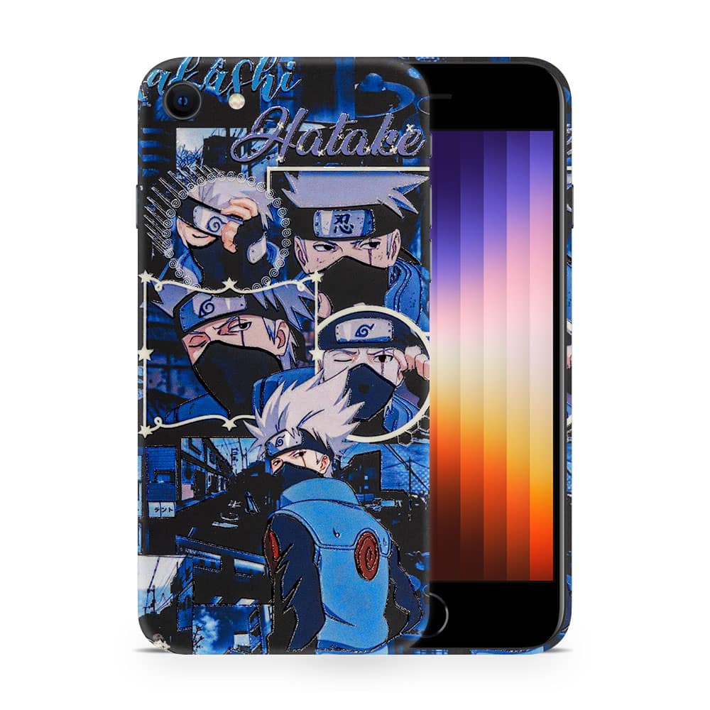 Iphone se 2020 kakashi hatake 3d skin wrapitskin