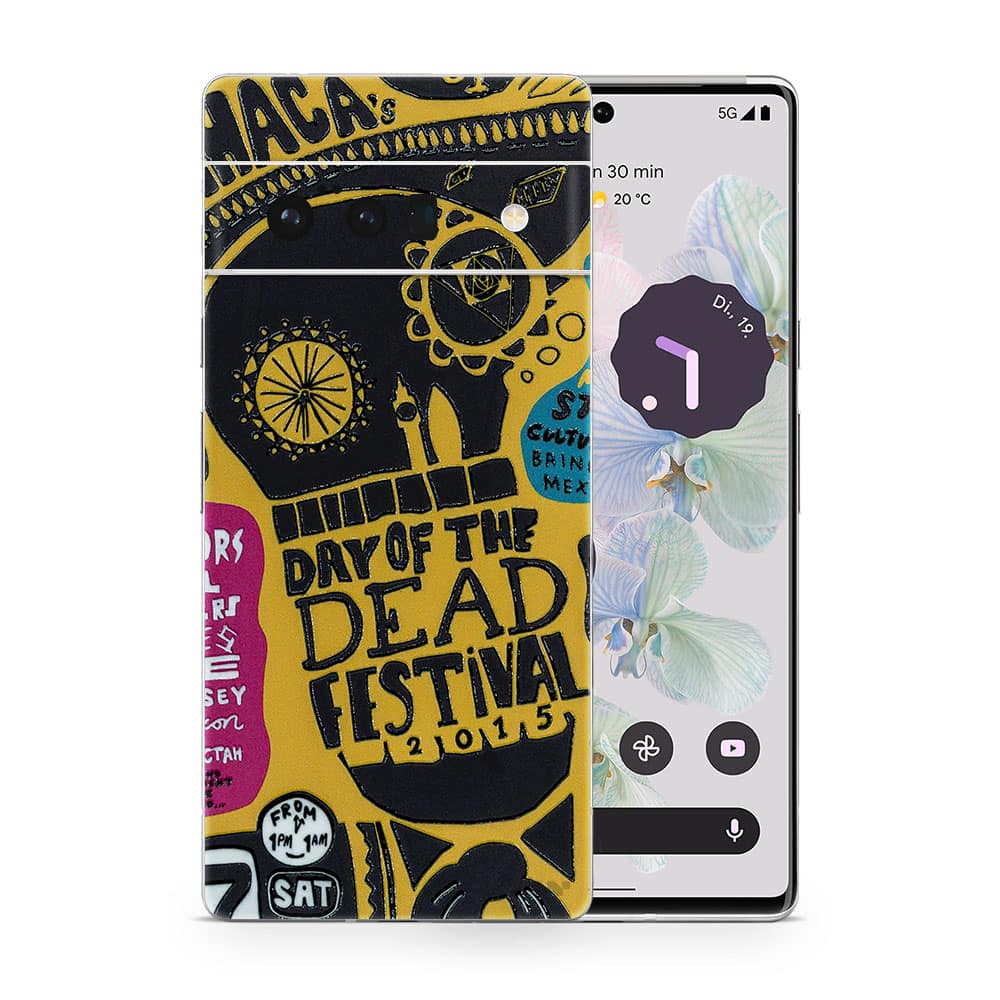 Pixel 6 pro street festival 3d skin wrapitskin