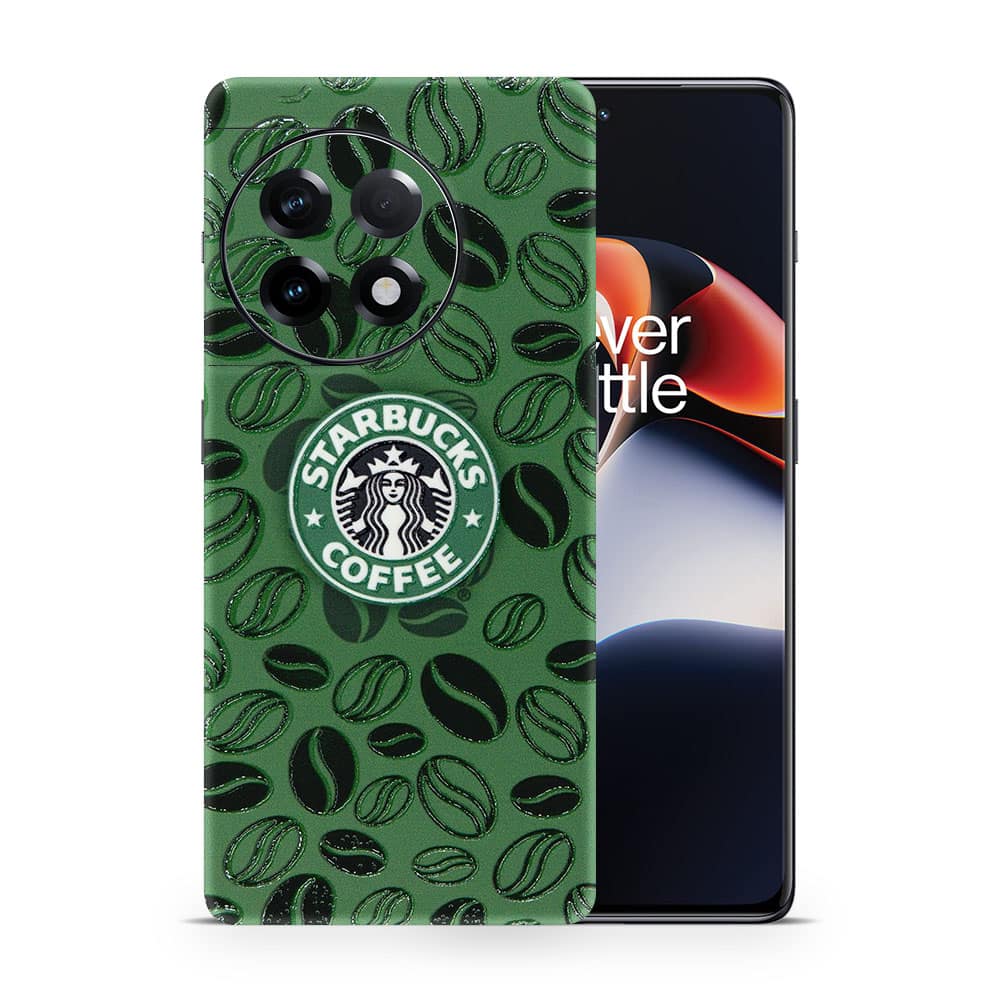 Oneplus 11r starbucks 3d skin wrapitskin
