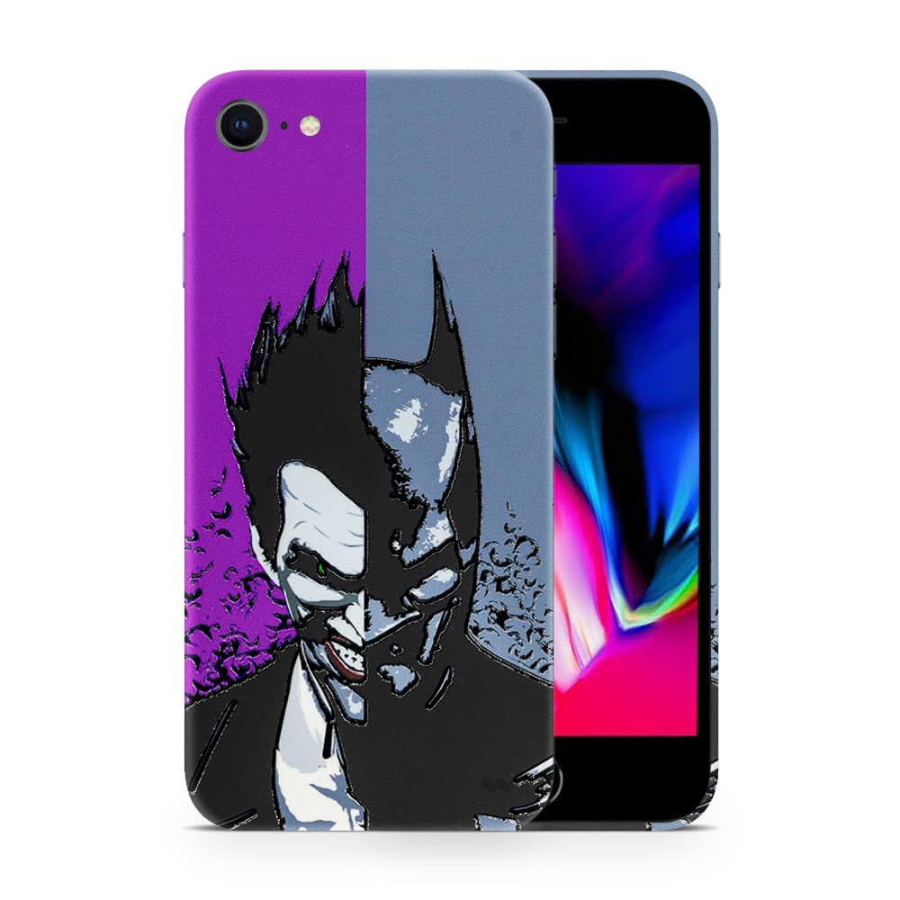 Iphone 8 batman vs joker 3d skin wrapitskin