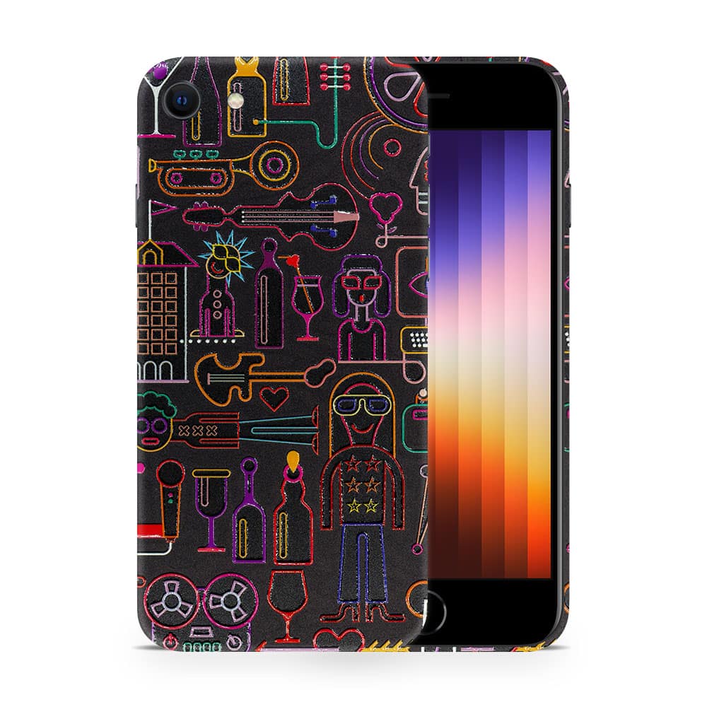 Iphone se 2020 inca art 3d skin wrapitskin