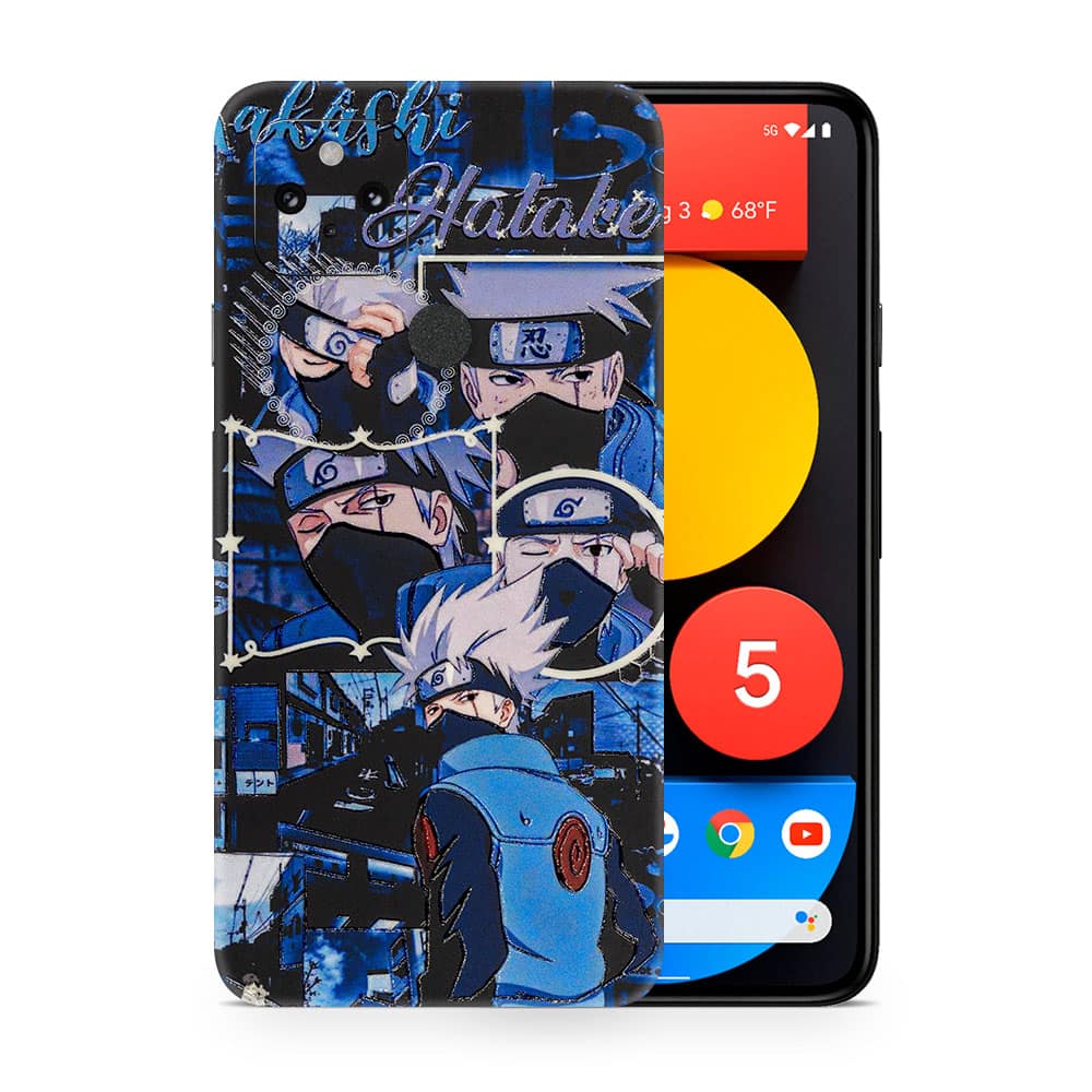 Pixel 5 kakashi hatake 3d skin wrapitskin