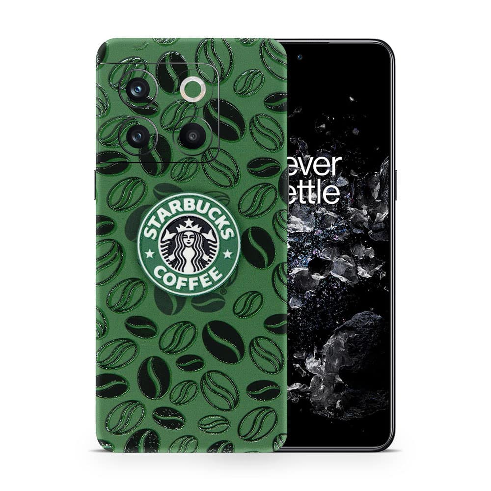 Oneplus 10t starbucks 3d skin wrapitskin