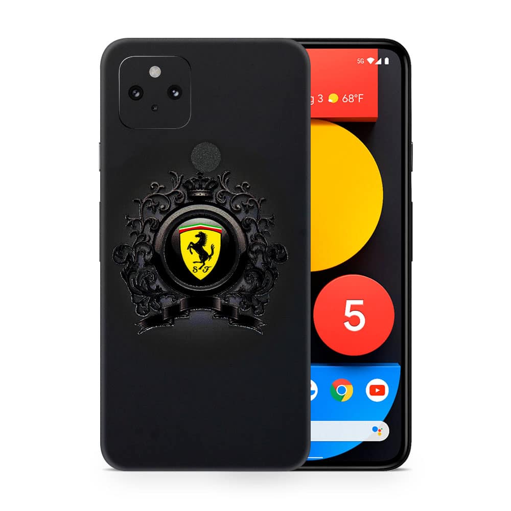 Pixel 5 ferrari 3d skin wrapitskin
