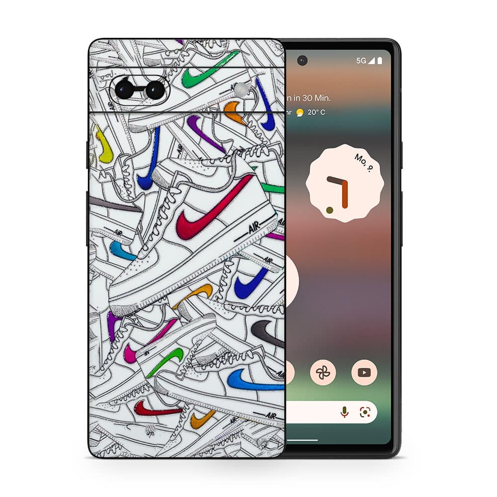 Pixel 6a nike 3d skin wrapitskin