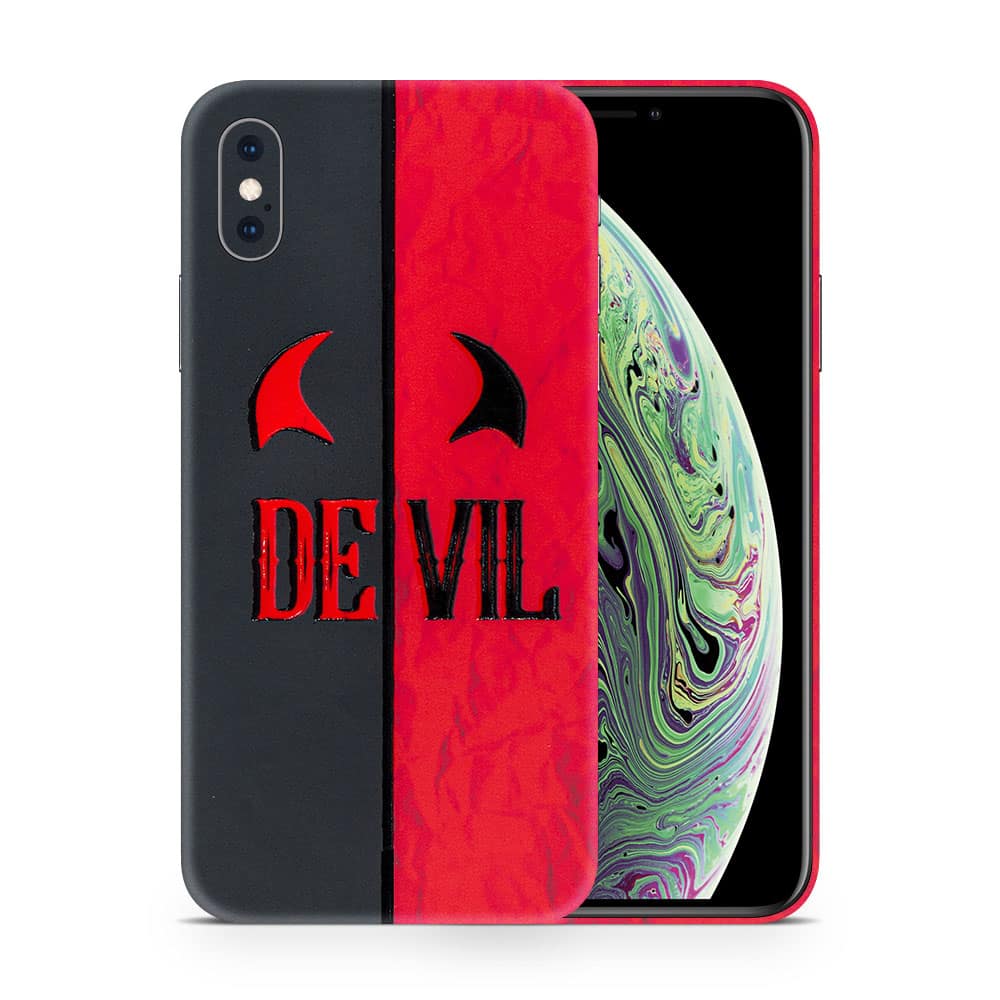 Iphone xs devil 3d skin wrapitskin
