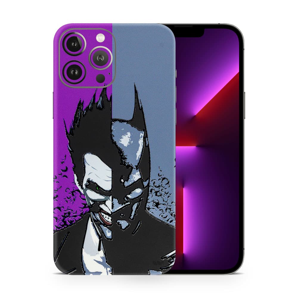 Iphone 13 pro max batman vs joker 3d skin wrapitskin